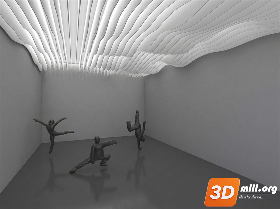 Ceiling Decoration Skp Files